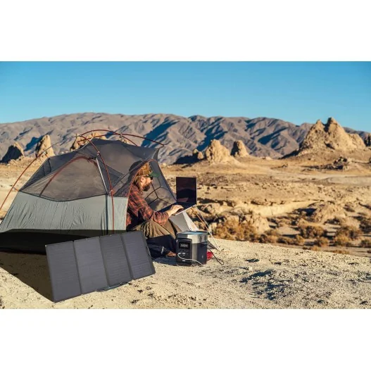 ECOFLOW PANEL SOLAR 160W Generador de... ECOFLOW PANEL SOLAR 160W Generador de...