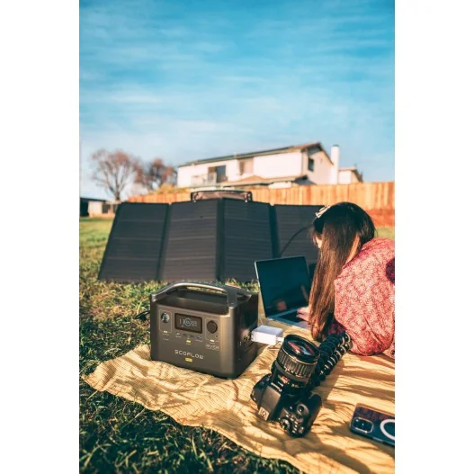 ECOFLOW PANEL SOLAR 160W Generador de... ECOFLOW PANEL SOLAR 160W Generador de...