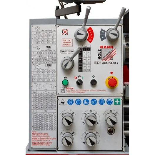 Torno para metal ED1000KDIG_400V... Torno para metal ED1000KDIG_400V...