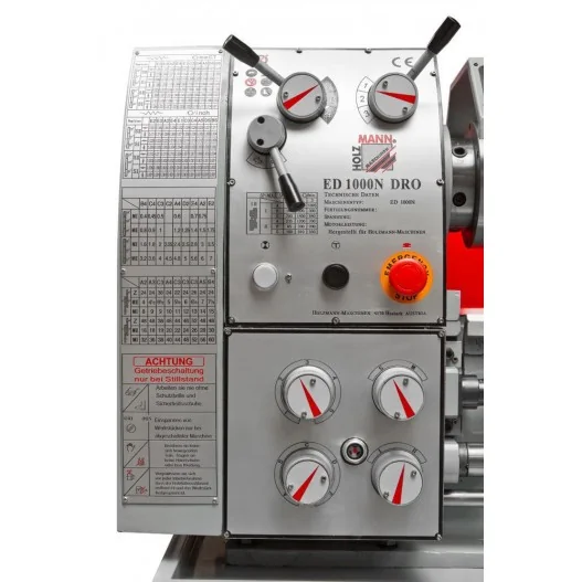 Torno para metal ED1000NDIG_400V... Torno para metal ED1000NDIG_400V...