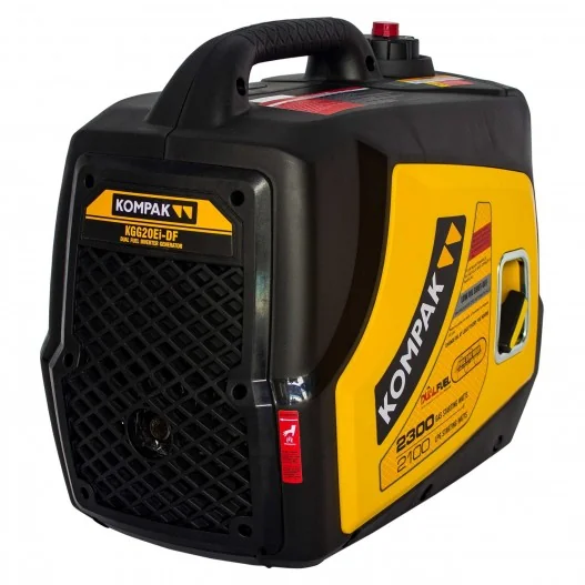 Generador Inverter Dual Fuel Gas GLP / Gasolina 2,3 kW KGG20Ei-DF Generador Inverter Dual Fuel Gas GLP / Gasolina 2,3 kW KGG20Ei-DF