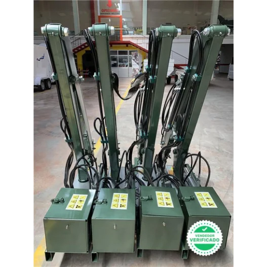 Pluma Grua Hidráulica giro 360º con... Pluma Grua Hidráulica giro 360º con...