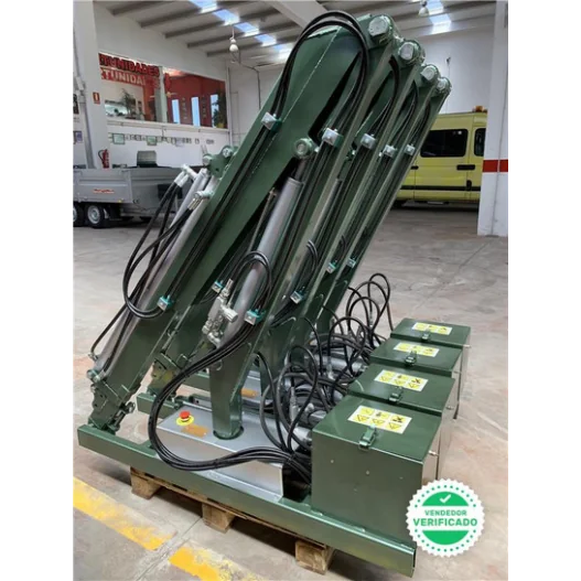 Pluma Grua Hidráulica giro 220º con... Pluma Grua Hidráulica giro 220º con...