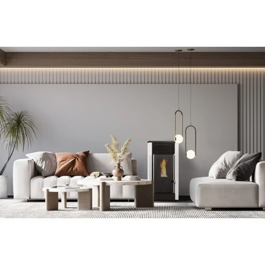 Estufa de Pellets AUTOLIMPIEZA 12 KW... Estufa de Pellets AUTOLIMPIEZA 12 KW...