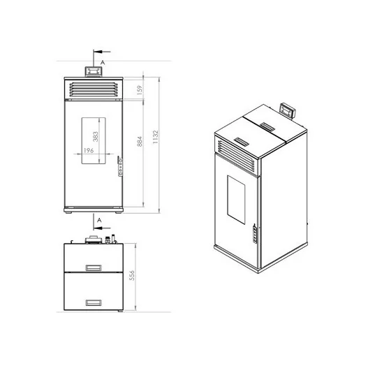 ESTUFAS DE PELLETS COMPACT HIDRO 16... ESTUFAS DE PELLETS COMPACT HIDRO 16...