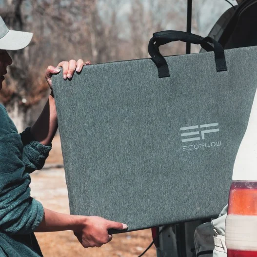 Panel Solar Bifacial 220W ECOFLOW Panel Solar Bifacial 220W ECOFLOW