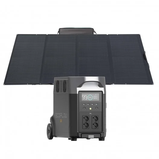 DELTA PRO + Panel Solar 400W de EcoFlow