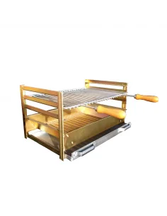 Cajón con parrilla acero...