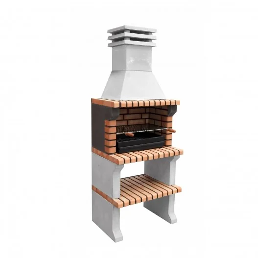 Barbacoa de Ladrillo y Hormigón Liz XL Plus