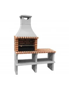 Barbacoa Ladrillo y Hormigón Borba Plus con bancada