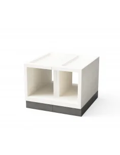 Base Horno Kitaway en Blanco y Gris 100 cm