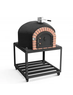 Horno Gran Canaria Plus 120 Negro con base de ruedas