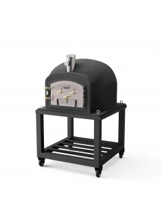 Horno Kitaway Negro 100 con base con ruedas