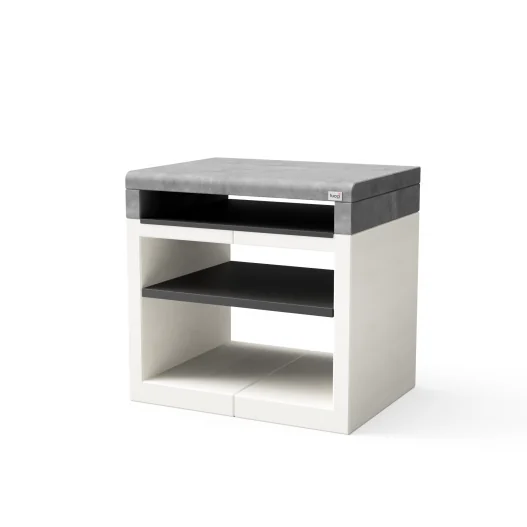 Modulo Bancada Kitaway Blanco y Gris