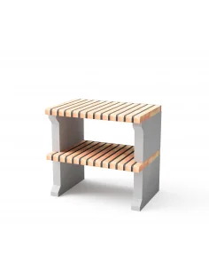 Modulo Bancada Ladrillo y Hormigón Liz/Alcoa