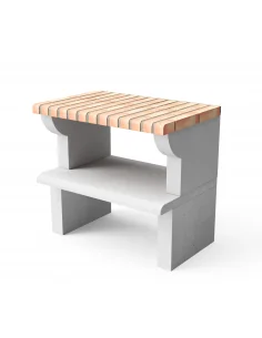 Modulo Bancada Ladrillo y Hormigón Maipu