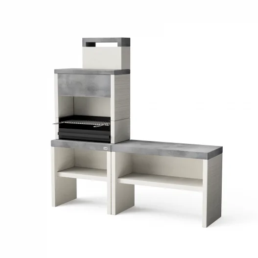 Pack Plan 1 Full Leña y Carbon 78 cm + Modulo Bancada 110 cm