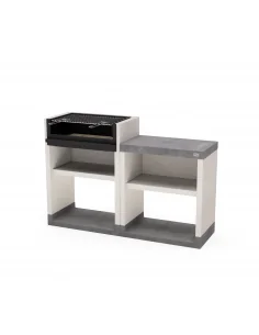 Pack Venit Flex Plus Barbacoa Leña y carbon 78 cm + Bancada Plan 1