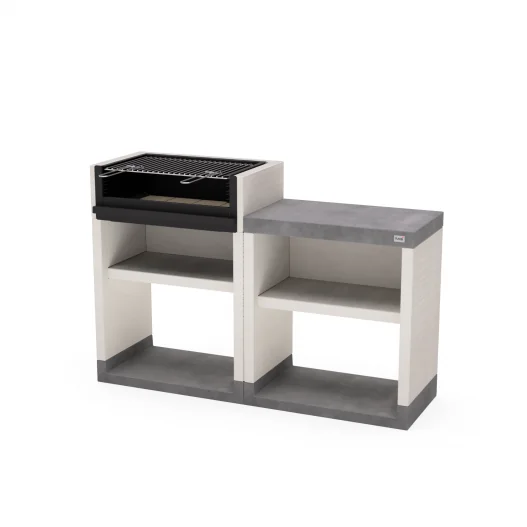 Pack Venit Flex Plus Barbacoa Leña y carbon 78 cm + Bancada Plan 1