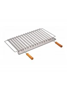 Parrilla Argentina en Acero Inoxidable 66x35cm Movelar