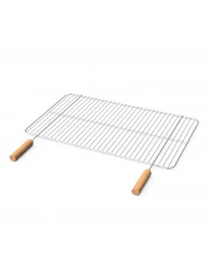 Parrilla Kitaway/Durango en acero inoxidable con 68,5 x 42 cm