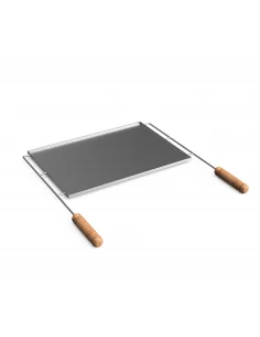 Plancha en acero inoxidable 66x35cm Movelar