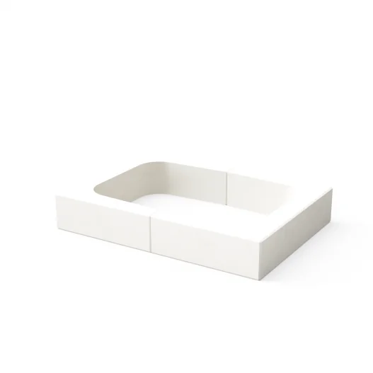 Rodape Kitaway Blanco 84 x 14 cm