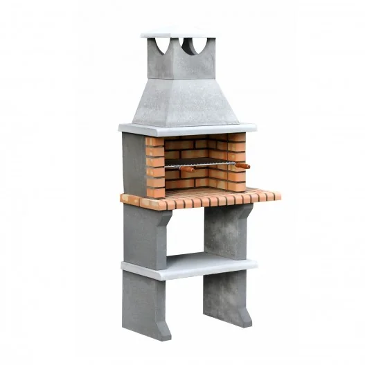 Barbacoa Ladrillo y Hormigón Luna