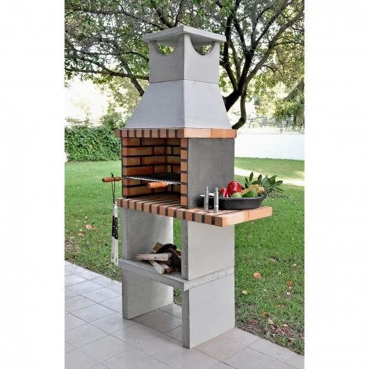 Barbacoa de Ladrillo y Hormigón ZON Barbacoa de Ladrillo y Hormigón ZON