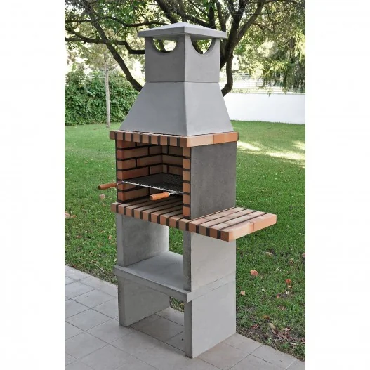 Barbacoa de Ladrillo y Hormigón ZON Barbacoa de Ladrillo y Hormigón ZON