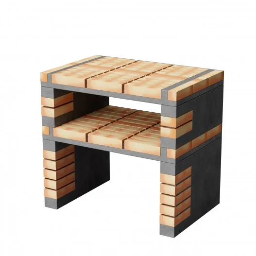 Modulo bancada California en ladrillo... Modulo bancada California en ladrillo...