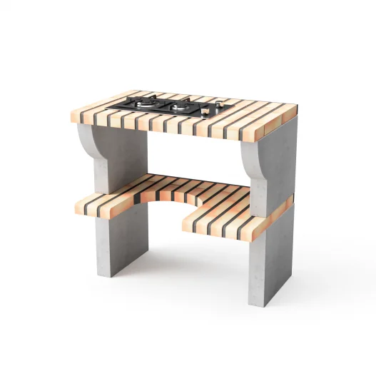 Modulo bancada Bailen en hormigón y...