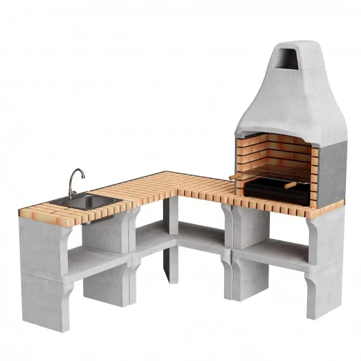 Modulo bancada New Iberia esquina en... Modulo bancada New Iberia esquina en...