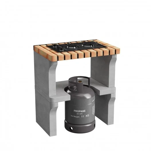 Modulo bancada New Iberia en hormigón... Modulo bancada New Iberia en hormigón...