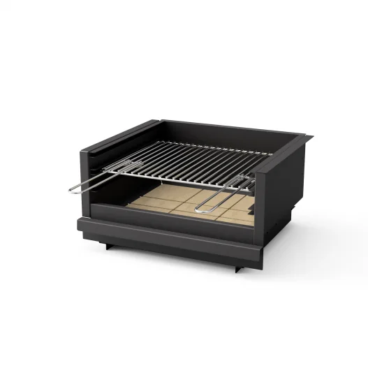 Cajon Plan Fold en acero negro con...
