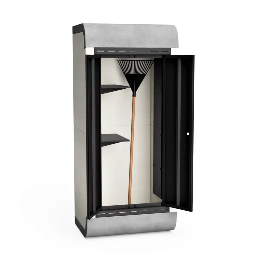 Armario de almacenamiento en hormigón... Armario de almacenamiento en hormigón...