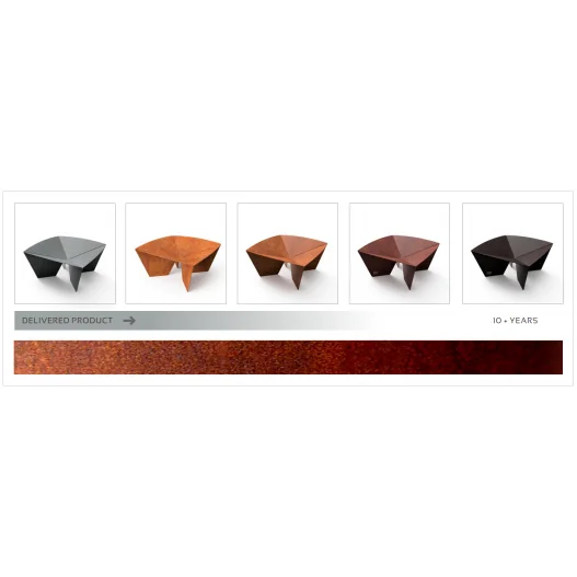 Fire pit SYRTIS en acero corten Fire pit SYRTIS en acero corten