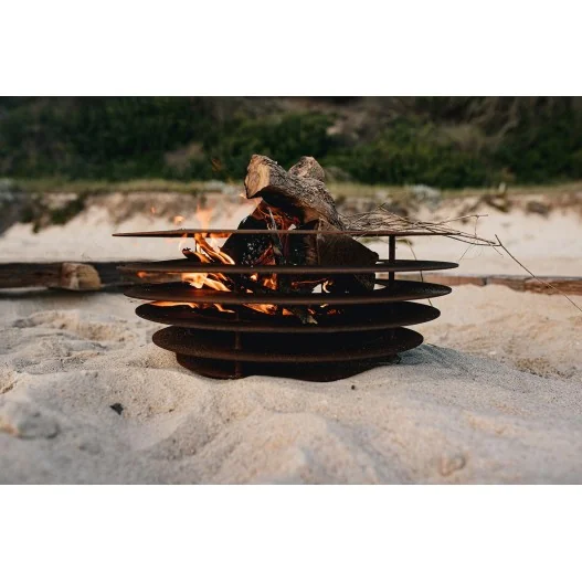Fire pit PHOBOS en acero corten Fire pit PHOBOS en acero corten