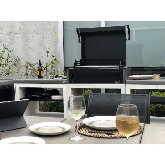 Barbacoa de hormigón Kitaway Grill... Barbacoa de hormigón Kitaway Grill...