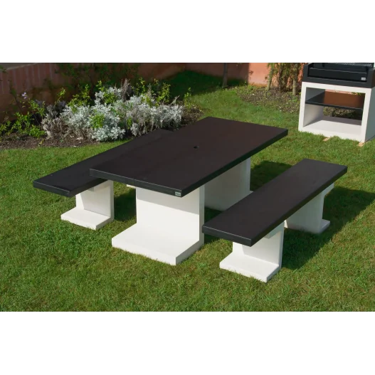 Conjunto Picnic Kitaway Blanco y Negro Conjunto Picnic Kitaway Blanco y Negro