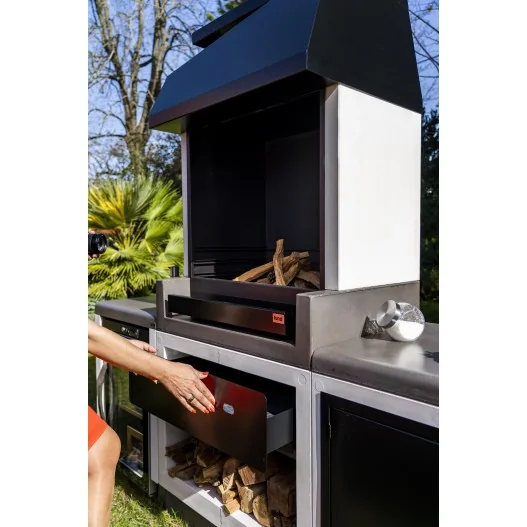 Cajon Kitaway en acero negro Cajon Kitaway en acero negro