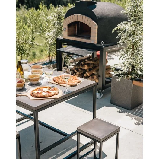 Mesa Tribeca en hormigón gris liso.... Mesa Tribeca en hormigón gris liso....