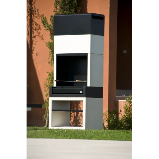 Barbacoa Hormigón Liso Kitaway Blanco... Barbacoa Hormigón Liso Kitaway Blanco...