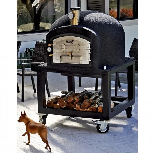 Horno Kitaway Negro 120 con base con... Horno Kitaway Negro 120 con base con...