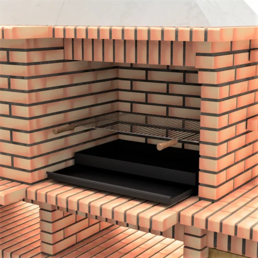 Barbacoa Ladrillo y Hormigón Luxor... Barbacoa Ladrillo y Hormigón Luxor...