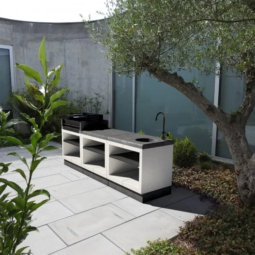 Cocina exterior set de Barbacoa... Cocina exterior set de Barbacoa...