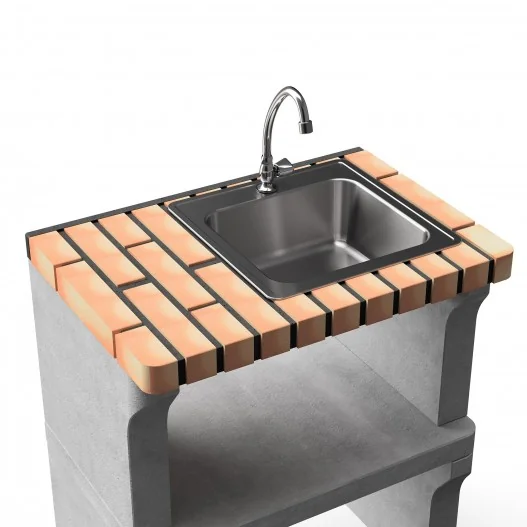 Cocina exterior set de Barbacoa New... Cocina exterior set de Barbacoa New...