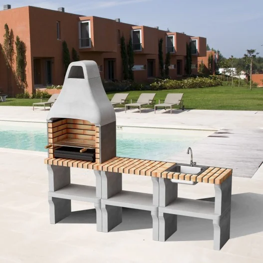 Cocina exterior set de Barbacoa New... Cocina exterior set de Barbacoa New...