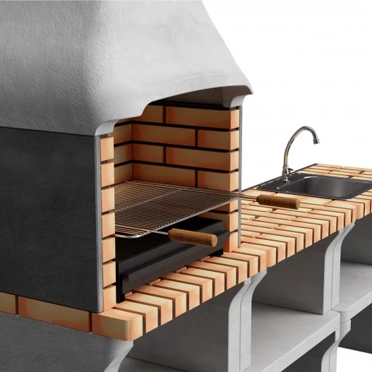 Cocina exterior set de Barbacoa New... Cocina exterior set de Barbacoa New...