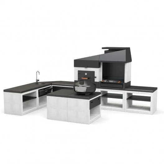 Cocina exterior set de Barbacoa... Cocina exterior set de Barbacoa...